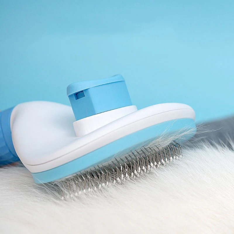 Pet Dog Hair Brush Cat Comb Grooming And Care Cat Brush Stainless Steel Comb For Long Hair Dogs Cleaning Pets Dogs Accessories - Imagen 5