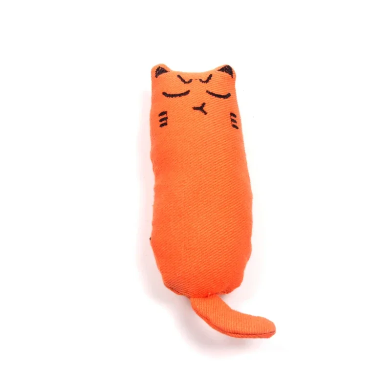 Rustle Sound Catnip Toy Cats Products for Pets Cute Cat Toys for Kitten Teeth Grinding Cat Plush Thumb Pillow Pet Accessories – Bild 5
