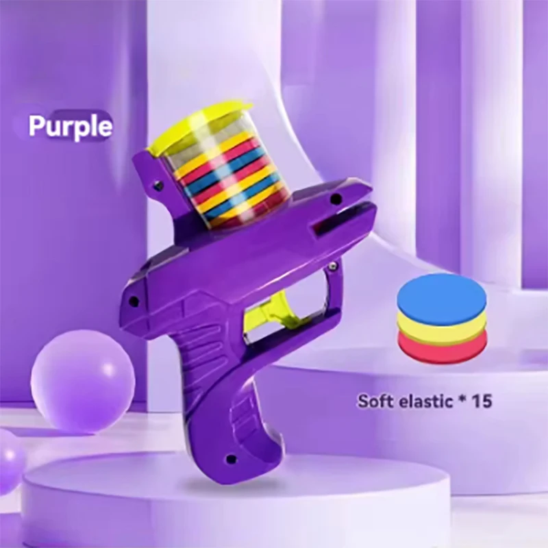 Funny cat toys Creative rotary gun with 15 reusable foam discs Pet hunting interactive toys suitable for cats and dogs - Imagem 4