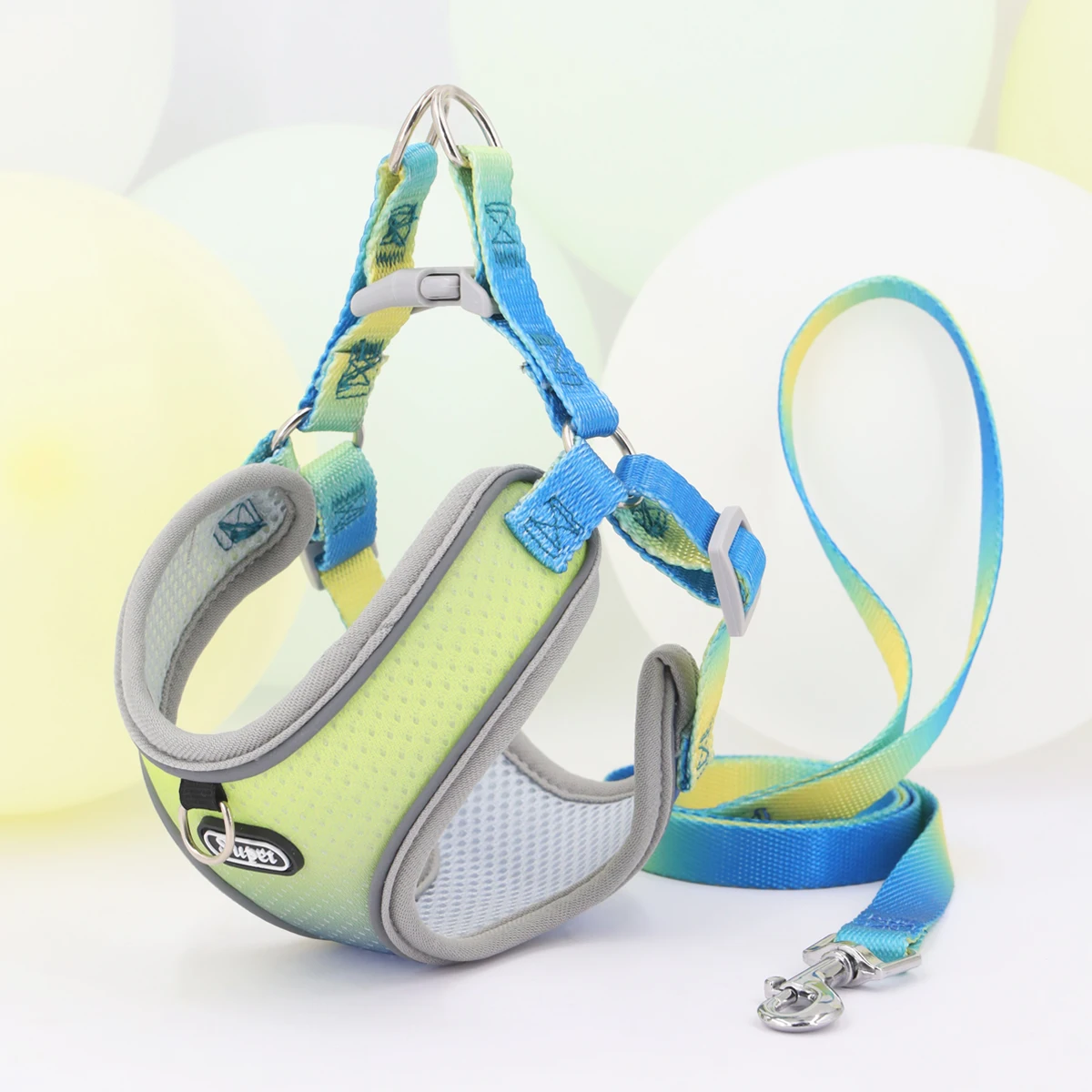 Supet Pet Step-in Dog Harness, Adjustable Reflective Soft Dog Harness, Breathable Dog Vest Harness for Cats Puppy – Image 2