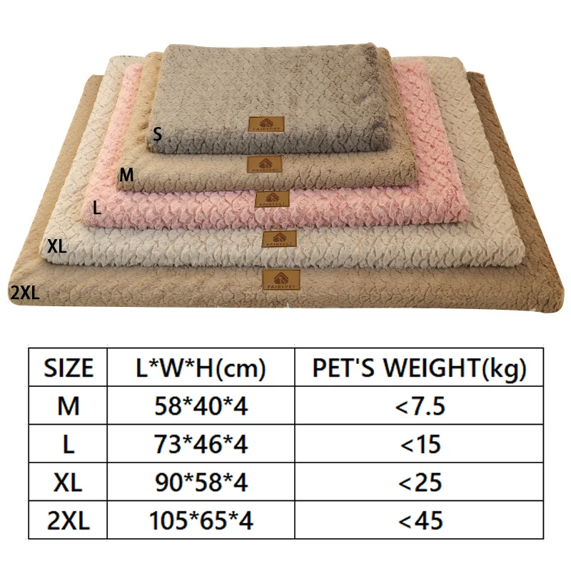 3D Foam Pet Bed With Removable Washable Faux Fur Cover Orthopedic Waterproof Dog Bed For Crate Anti-Slip Bottom Dog Bed - Imagen 5