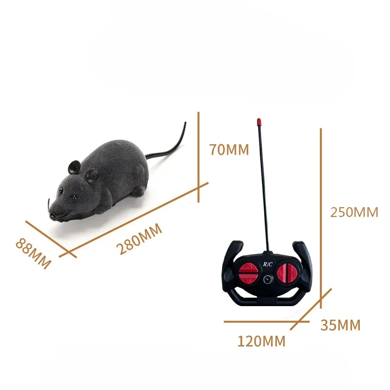Robot Mouse Rat Funny Cat Toy with Remote Control Multicolor Mouse Wireless Controlled Rat Electric Interactive Pet Supplies — изображение 4