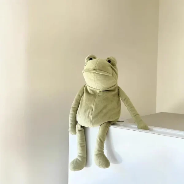 Original Jelly Cat Fergus Frog Plush Doll Cat And Dog Interactive Companion Toy Pet Holiday Gift Cat And Dog – Image 2